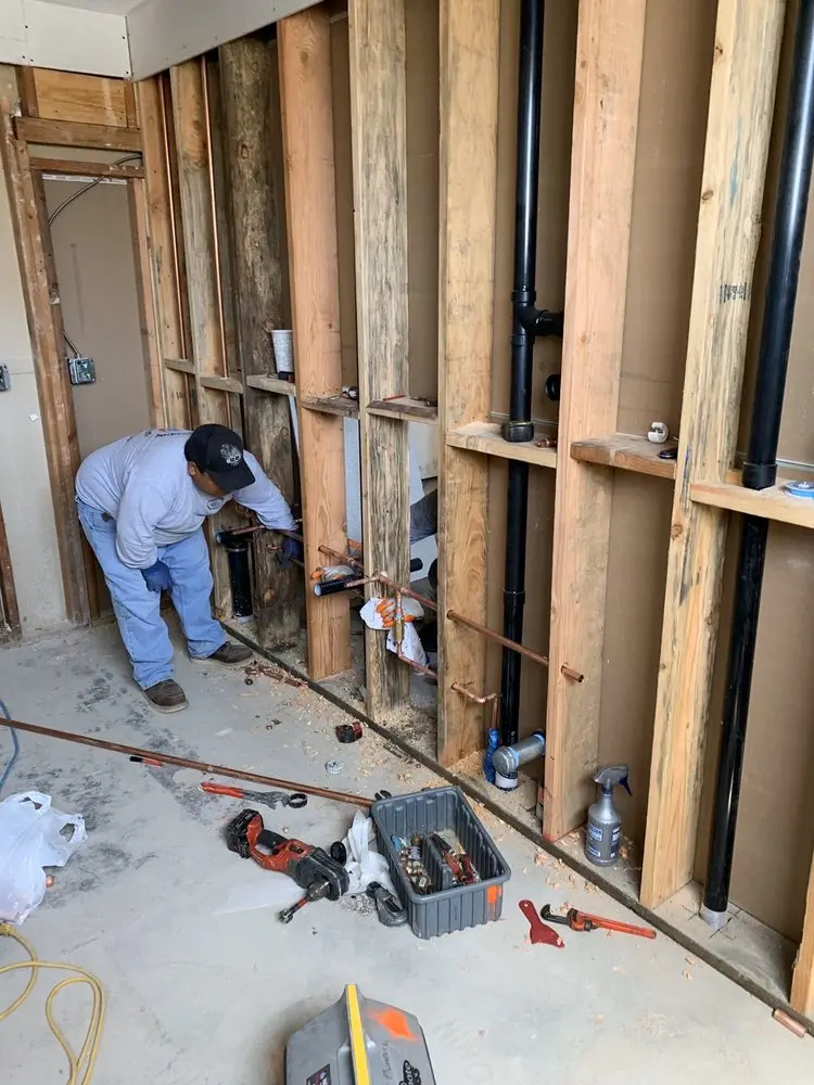 Commercial rough-in plumbing for Water Heater Replacement in Lakeside Estates